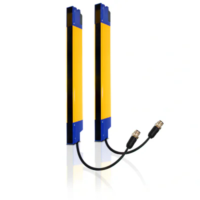 SL4-34-1200-E = SLIM safety light curtain type 4 res=34mm h=1200mm edm man/auto