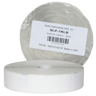 SLP-1RLB WHITE LABEL FOR TRAY/28X89MM 1000 LAB/ROLL 1 ROLL/BOX