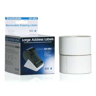 SLP-2RLE WHITE LABEL 36X89MM/260 LAB/ROLL