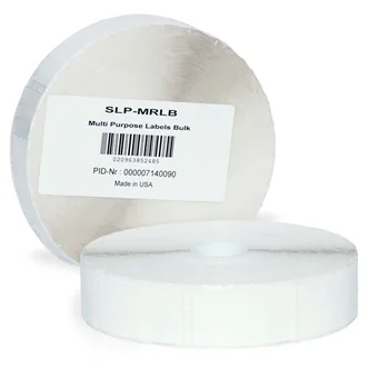 SLP-MRLB WHITE LABEL FOR TRAY/28X51MM 1700 LAB/ROLL 1 ROLL/BOX