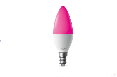 Smart Light Bulb, Multicolor SPEC: B38 bulb, E14 base, 220~240 V, 50/60 Hz, 8.6W, 16 Million Colors, 2500K-6500K, Brightness: 470 lm(Default 2700K), 40W Equivalent, Beam angle 260°, Lifetime Up to 25,000hrs, ERP:F, 2.4 GHz Wi-Fi, Bluetooth (Can be co
