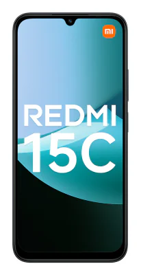 Smartphone Redmi 15C 128GB 4GB RAM Dual SIM Midnight Black "MZB0KOAEU"