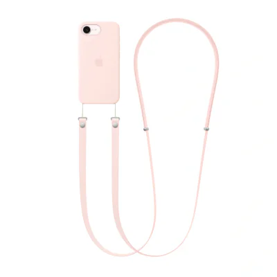Șnur crossbody Apple pentru huse iPhone, Soft Pink