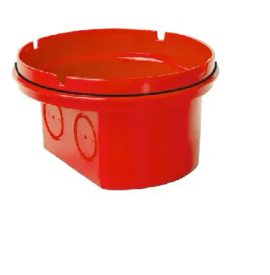 Soclu de montaj IP65 Honeywell, CWR; Culoare: rosu; Se livreaza la setde 5 bucati,