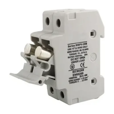 Soclu siguranță fuzibilă BH-16PV Siguranta 10x38mm 16A