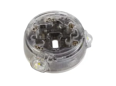 Soclu sirenă adresabilă, cu flash și izolator FC440AIB