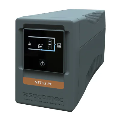 Socomec NETYS PE NPE-0850, Line-Interactive, 0.85 kVA, 480 W, Stepwise, 170 V, 280 V