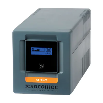 Socomec NETYS PE NPE-1000-LCD, Line-Interactive, 1 kVA, 600 W, Stepwise, 170 V, 280 V