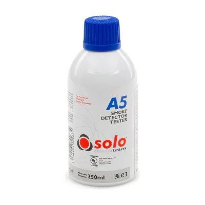 SOLO A5 - Spray pentru testarea detectoarelor optice, 250 ml.