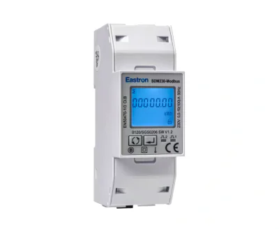 Solplanet EASTRON SDM230-Modbus, 1p (L1, N), max. 100A, Modbus, direct connected AC wires.