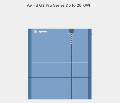 Solplanet High Voltage Battery Module 2.56kWh, Ai-HB G2 PRO