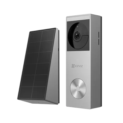 Sonerie smart 2K Ezviz HP3 PRO, lentila fixa: 2.3mm, senzor: 1/2.8" Progressive Scan CMOS, H.265 / H.264, sensing distance: Max. 5 m, microfn si difuzor incorporat, alarma la evenimente: AI-powered human shape detection, wi-fi: IEEE802.11b, 802.11g, 