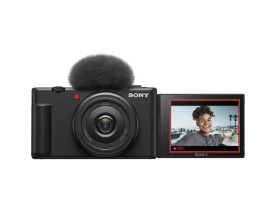 SONY Compact dedicata pentru vlogging ZV-1F 20.1MP, 7.6mm, F2 ISO 125-12.800, 1/32.000s, 4K @30fps, SD/SDXD/SDHC/x1 Micro-HDMI/x1 USB-C, Rafala 3.5-16cps, WiFi/Bluetooth, Senzor CMOS Exmor RS 1"