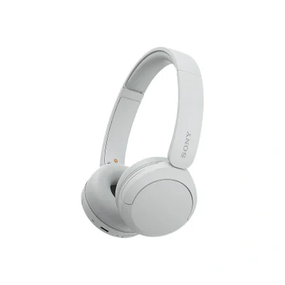 Casti Head-band Sony WH-CH520, Fara Fir, Alb