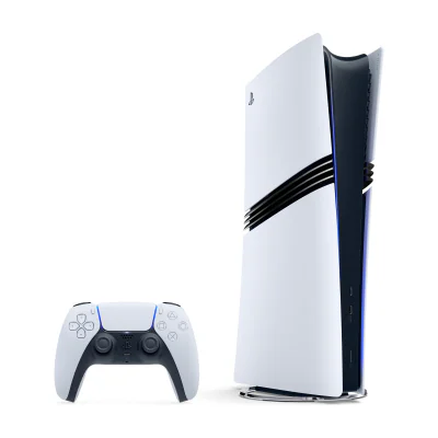 Sony Interactive Entertainment Playstation 5 Pro, PlayStation 5 Pro, Black, White, 120 Hz, SSD, 2 TB, 10,100,1000 Mbit/s