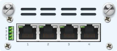 SOPHOS 4 port GbE PoE FleXi Port module