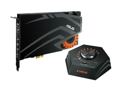 SOUND CARD PCIE 7.1 WOWGAME/BUNDLE STRIX RAID DLX ASUS