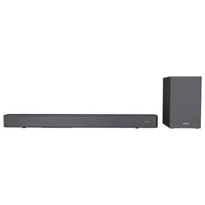 SOUNDBAR HORIZON HAV-S2630W / System 2.1 / Max Audio Power 110W (30W x2 + 50W) / Wireless Subwoofer / Digital Optical / AUX (3.5mm) / HDMI-ARC (CEC) / BT 5.4 / USB Playback / DOT-Matrix Display / Remote + Button Keys / Impedance: 4Ω x2 + 4Ω / Signal 