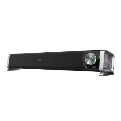 Soundbar Trust Asto, putere maxima 12W, frecventa raspuns 20 Hz, 20.000 Hz, negru