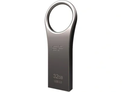 SILICON POWER memory USB Jewel J80 32GB USB 3.0 COB Silver Metal