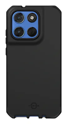 SPECTRUM_R CASE FOR MOTOROLA/MOTO G67 SOLID BLACK MAT SOFT BA