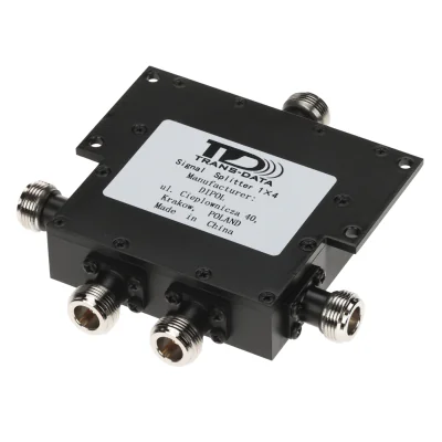 Splitter GSM TRANS-DATA RI-4/1N, 3G / DCS / GSM / LTE, 1 intrare / 4 ieșiri
