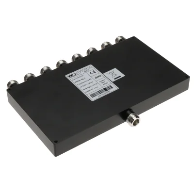 Splitter GSM TRANS-DATA RI-8/1N, 3G / 5G / DCS / GSM / LTE, 1 intrare / 8 ieșiri