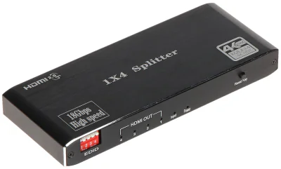 Splitter HDMI PAWONIK HDMI-SP-1/4-2.0, 1 intrare / 4 ieșiri