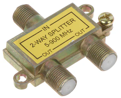 Splitter RI-2/1F-TAJ, 1 intrare / 2 ieșiri
