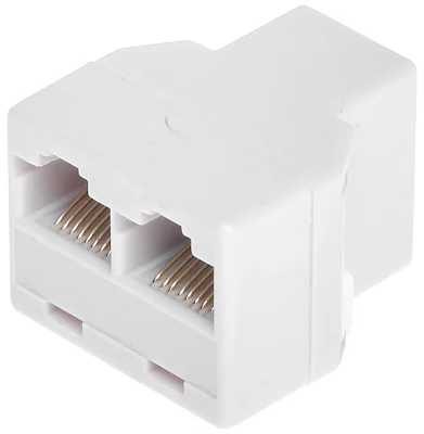 Splitter RJ45 mamă - 2 x RJ45 mamă RJ45-G/2RJ45-G