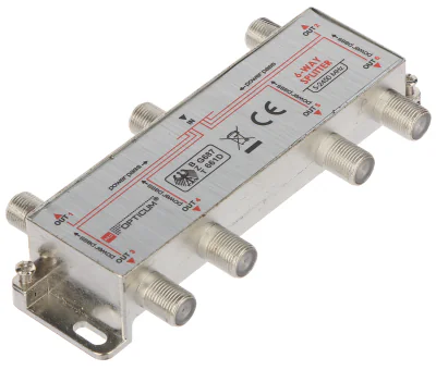 Splitter SAT OPTICUM RI-6/1F-SAT-OPTI, 1 intrare / 6 ieșiri