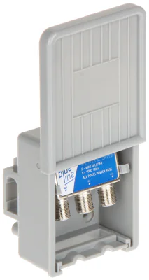 Splitter TV BLUE LINE RI-2/1F-BL, 1 intrare / 2 ieșiri