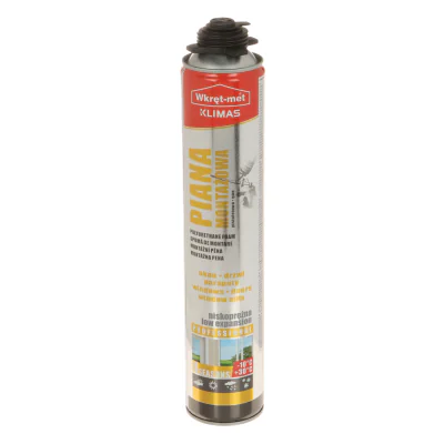 Spumă poliuretanică KLIMAS PMPPLE-750, cutie 750 ml, expansiune redusă