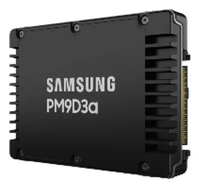 Samsung PM9D3a, 960 GB, 2.5", 12000 MB/s