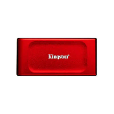 SSD extern KINGSTON XS1000, 2 TB, USB 3.2 Gen 2, Rosu