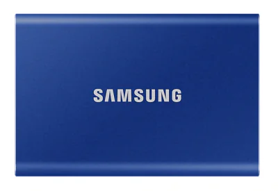 Samsung Portable SSD T7, 2 TB, USB Type-C, 3.2 Gen 2 (3.1 Gen 2), 1050 MB/s, Password protection, Blue