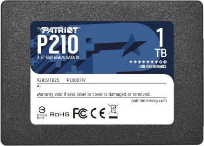SSD intern Patriot P210, 1 TB, SATA, 2.5 inch