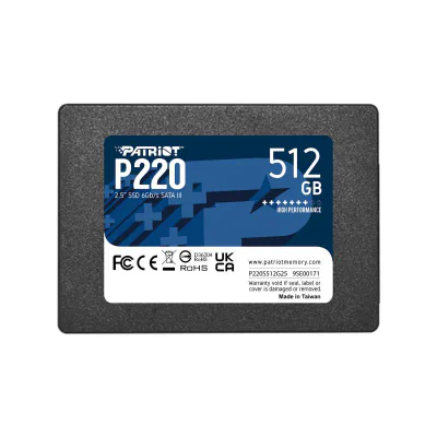 SSD intern Patriot P220, 512 GB, SATA, 2.5 inch