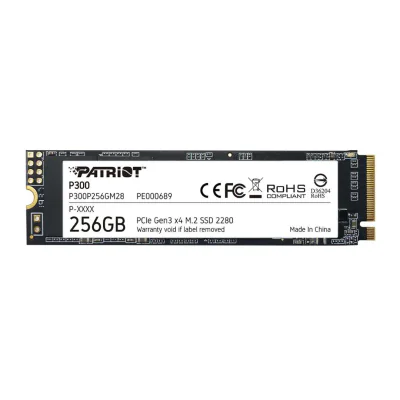 SSD intern Patriot P300, 256 GB, PCI Express 3.0 x4, NVMe, M.2