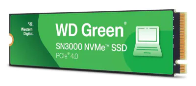 SSD intern SanDisk WD Green SN3000 NVMe, 2 TB, PCI Express 4.0 x4, Da, M.2
