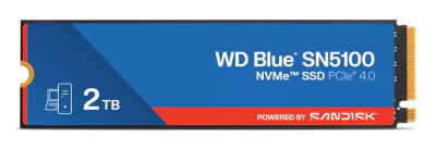 SSD intern Western Digital WD Blue SN5100, 2TB, PCI Express 4.0 x4 NVMe M.2
