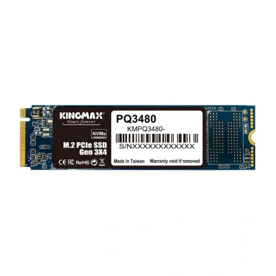 SSD KINGMAX, PQ3480, 1 TB, NVME M.2 2280 PCIe Gen 3x4, R/W: 2400/2100 MB/s, "KMPQ3480-1TB"
