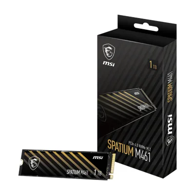 SSD M.2 MSI SPATIUM M461, 1TB, M.2 2280, PCI Express 4.0 NVMe, 3D NAND