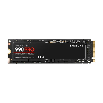 SSD M.2 SAMSUNG 990 PRO, 1TB, M.2 2280, PCI Express 4.0 NVMe, V-NAND MLC, 7450 MB/s citire, 6900 MB/s scriere