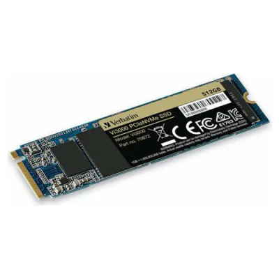 SSD M.2 VERBATIM Vi3000, 512GB, M.2, PCI Express 3.0 NVMe, 3100 MB/s citire, 2100 MB/s scriere