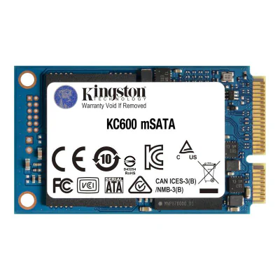 SSD mSATA KINGSTON SKC600MS/512G, 512GB, SATA III, 550 MB/s citire, 520 MB/s scriere