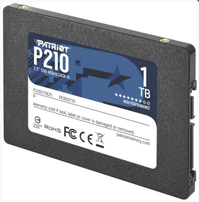 SSD intern Patriot P210, 1 TB, SATA, 2.5 inch