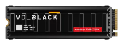 WD Black SN8100 NVMe SSD - 8TB With Heatsink