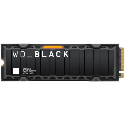 WD Black 1TB SN850X NVMe SSD Supremely Fast PCIe Gen4 x4 M.2 with heatsink internal single-packed POWERED BY SANDISK