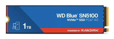 WD Blue SN5100 NVMe SSD 1TB M.2 POWERED BY SANDISK